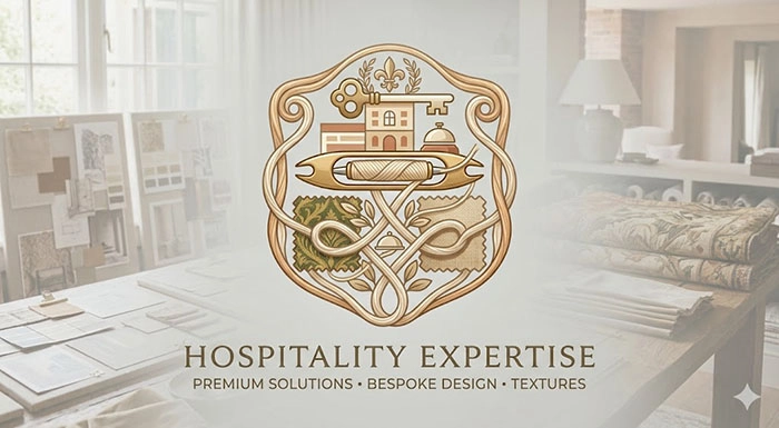 Hospitality textile expertise for hotels restaurants and premium interiors