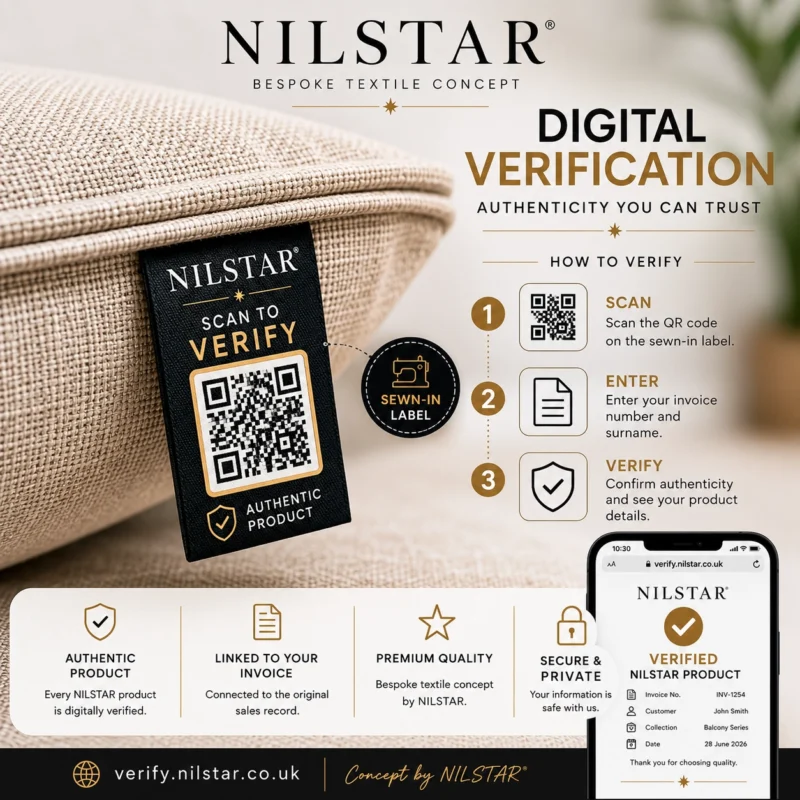 QR code for Nilstar product authentication and product information