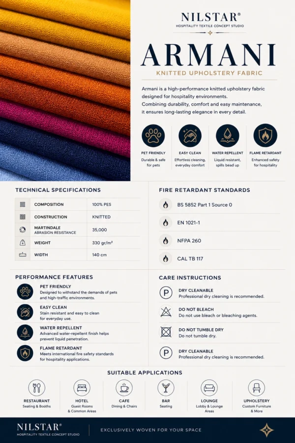 Armani Upholstery Fabric