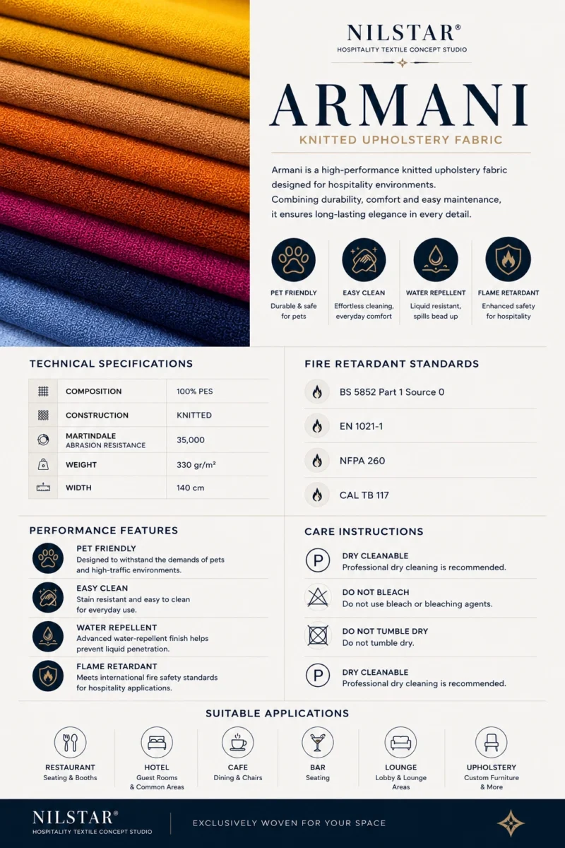 Armani Upholstery Fabric