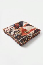 Ethnic Boho Pattern Chair Cushion 43x43x7 Cm 1 Piece ( MİNDER 1 )