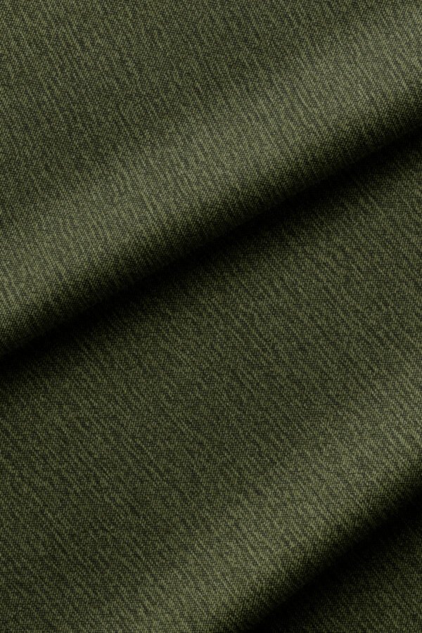 Textured Dark Green Upholstery Fabric by Nilstar®