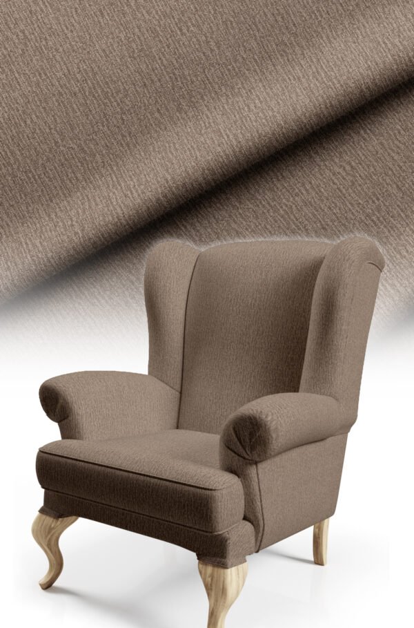 Textured Medium Beige Upholstery Fabric, 140cm Width (Arusha 5)