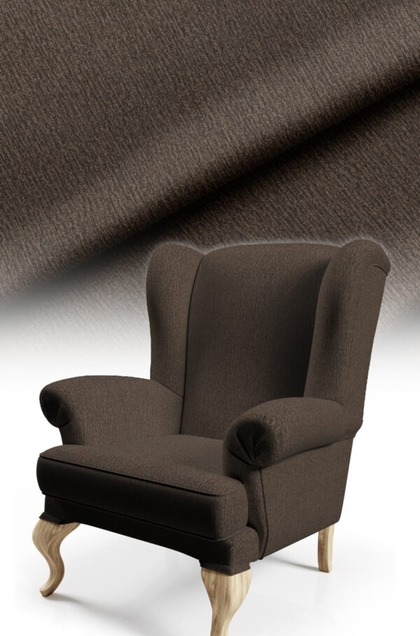Textured Dark Beige Upholstery Fabric, 140cm Width (Arusha 6)
