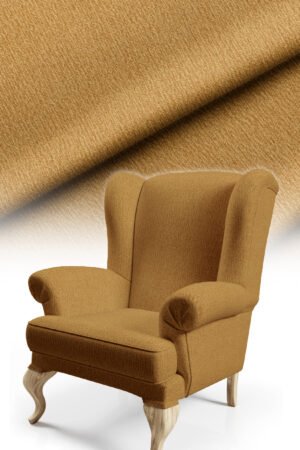 Texture Effect Middle Yellow Digitally-printed Upholstery sofa fabric, pillow cover, cushion Covering. Premium Fabric 140cm width ( Arusha 8 DARK YELLOW )