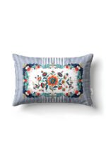 CANILA BUTTERFLY Floral and Butterfly Motif Patterned Rectangular Pillow cover 33 x 53 cm Double-sided Pillow cover 1 PIECE(S) ( BUTTERFLY 4 )