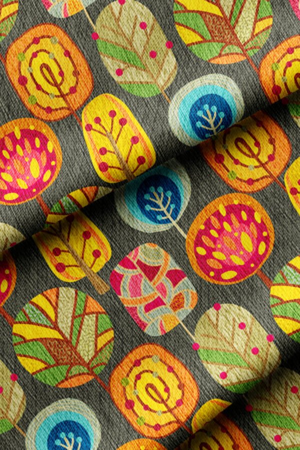 Abstract Tree Motif Upholstery Fabric by Nilstar®