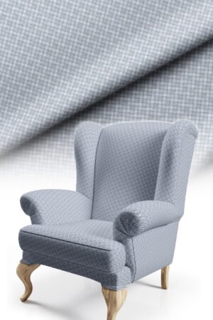 Modern Effect Cotton-backed Digitally-printed Thick rachel-knit Upholstery fabric 140cm width ( FBR 112 LIGHT BLUE )