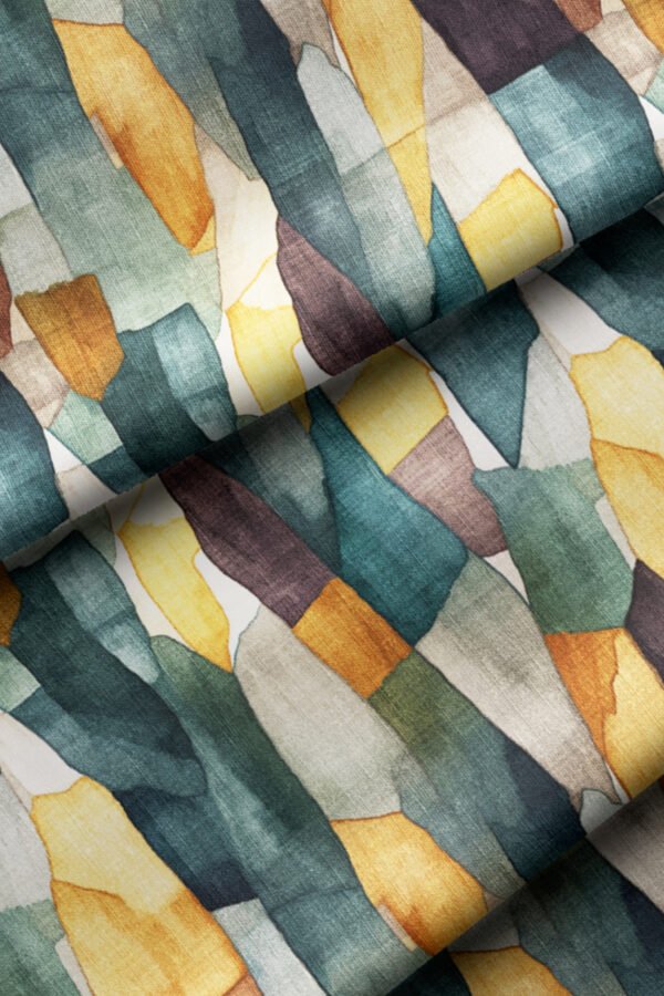 Abstract Watercolour Pattern Upholstery Fabric by Nilstar®
