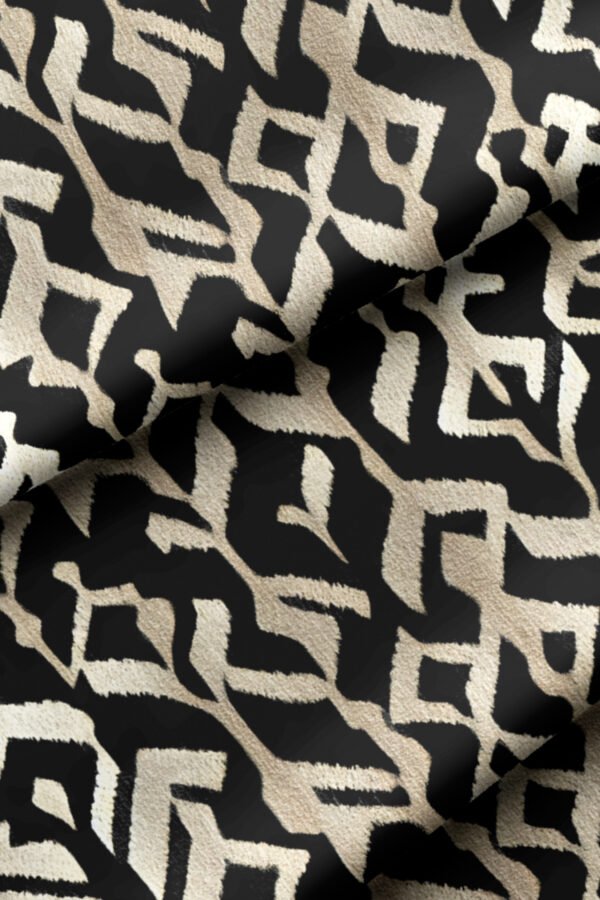 Modern Zebra Motif Upholstery Fabric by Nilstar®
