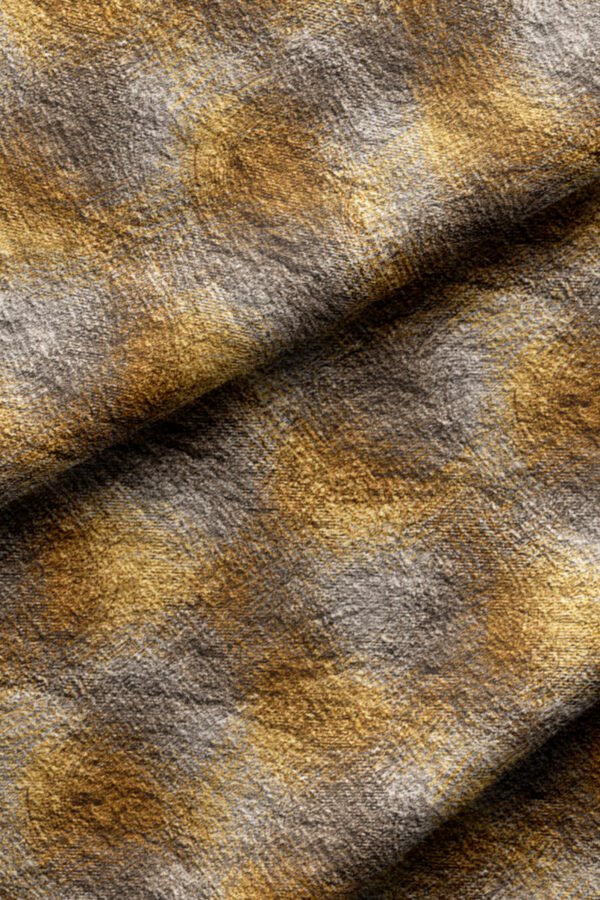 Brown Modern Abstract Pattern Upholstery Fabric by Nilstar®