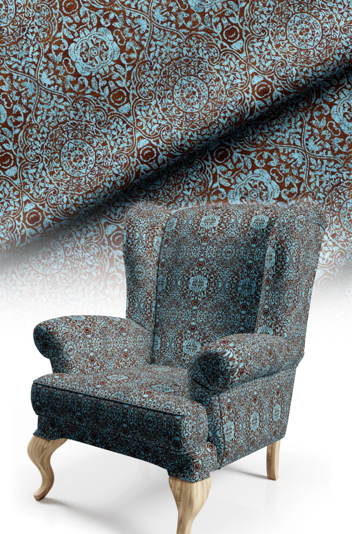 turquoise royal upholstery fabric turquoise royal upholstery fabric