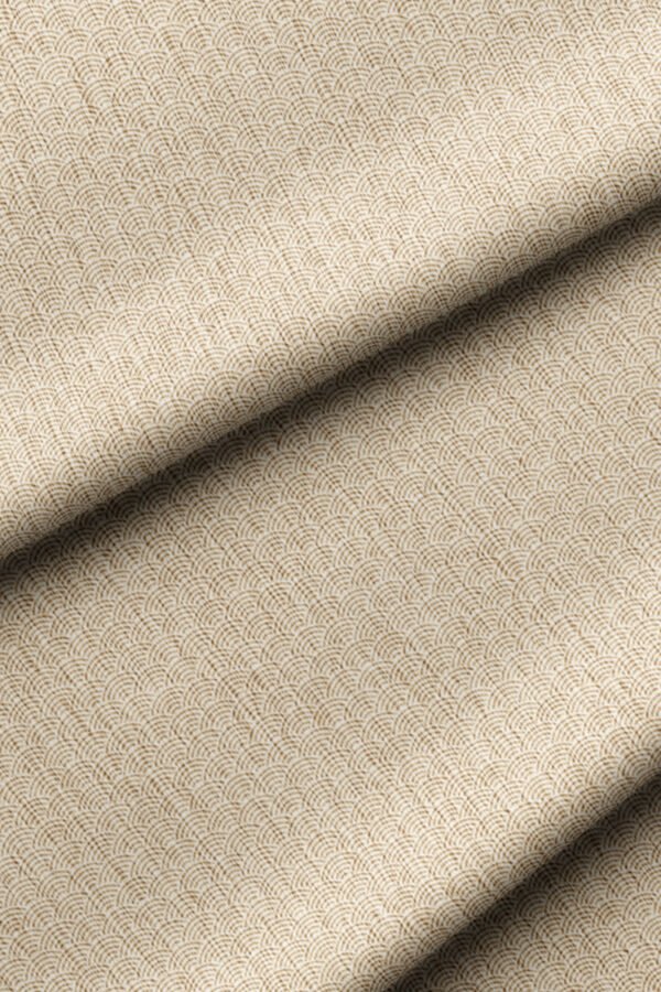 Cream Abstract Modern Pattern Upholstery Fabric by Nilstar®