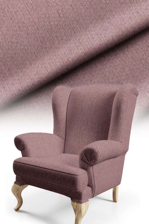 powder pink upholstery fabric