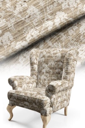 Wicker Knit Patterned Cotton-backed Thick rachel-knit Upholstery fabric 140cm width ( FBR 124 )