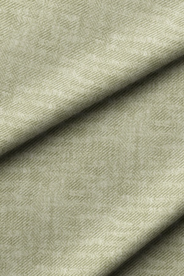 Muted Light Green Crinkle Effect Upholstery Fabric by Nilstar®