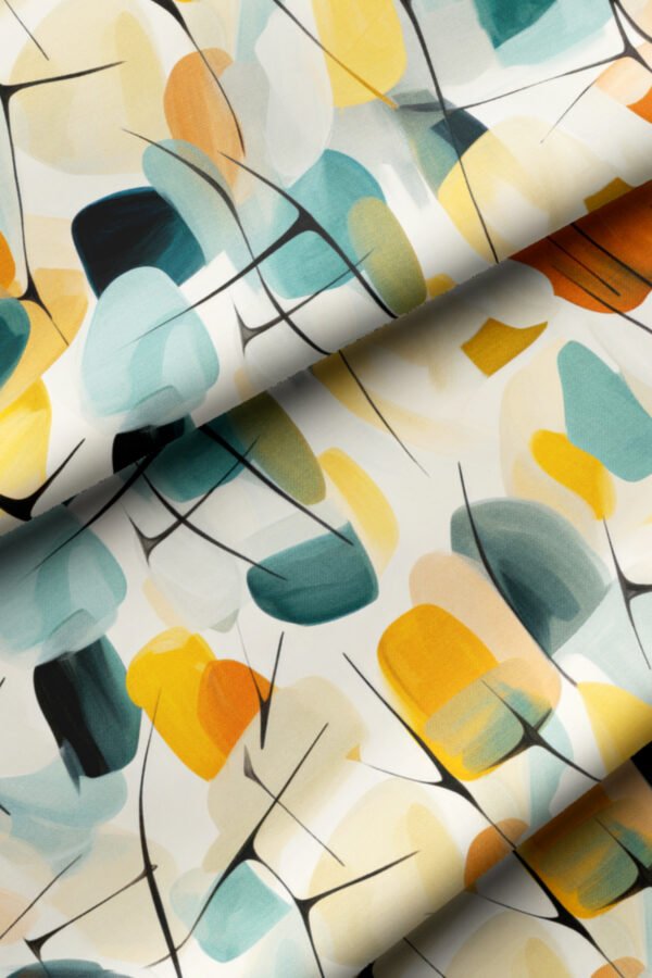 Modern Abstract Pattern Upholstery Fabric by Nilstar®