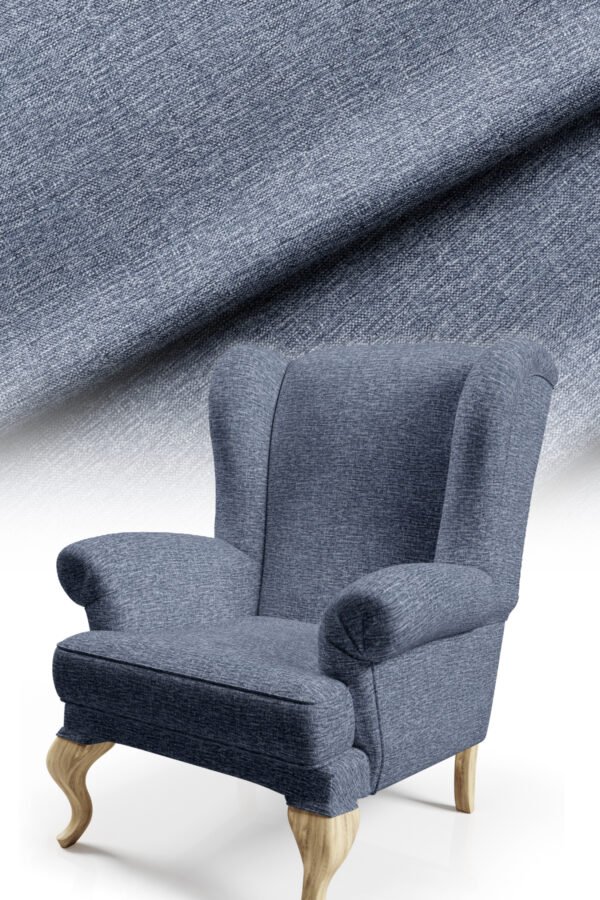 dark blue upholstery fabric