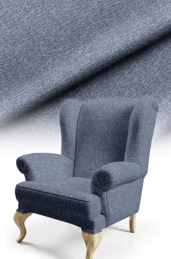 dark blue upholstery fabric