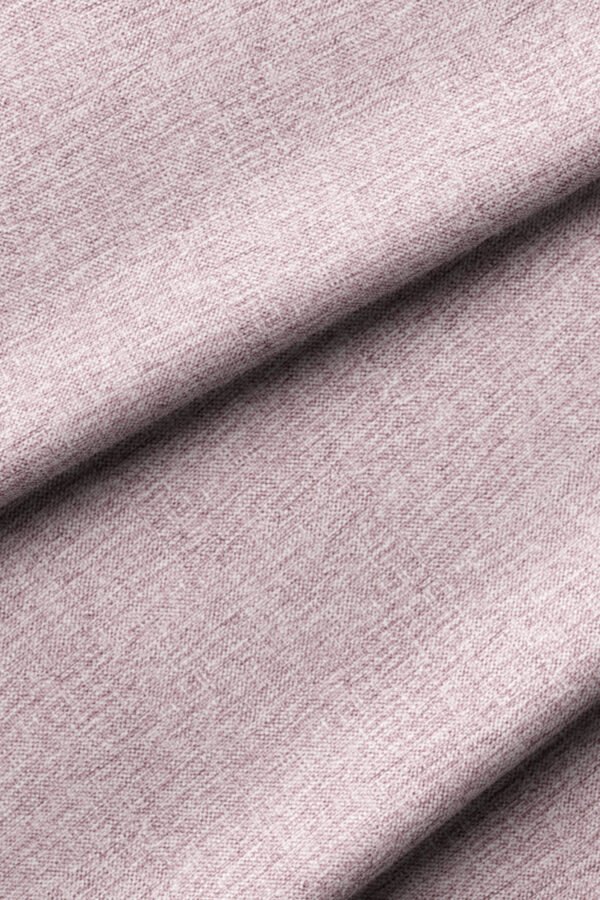 Light Powder Pink Linen-Effect Texture Upholstery Fabric by Nilstar®