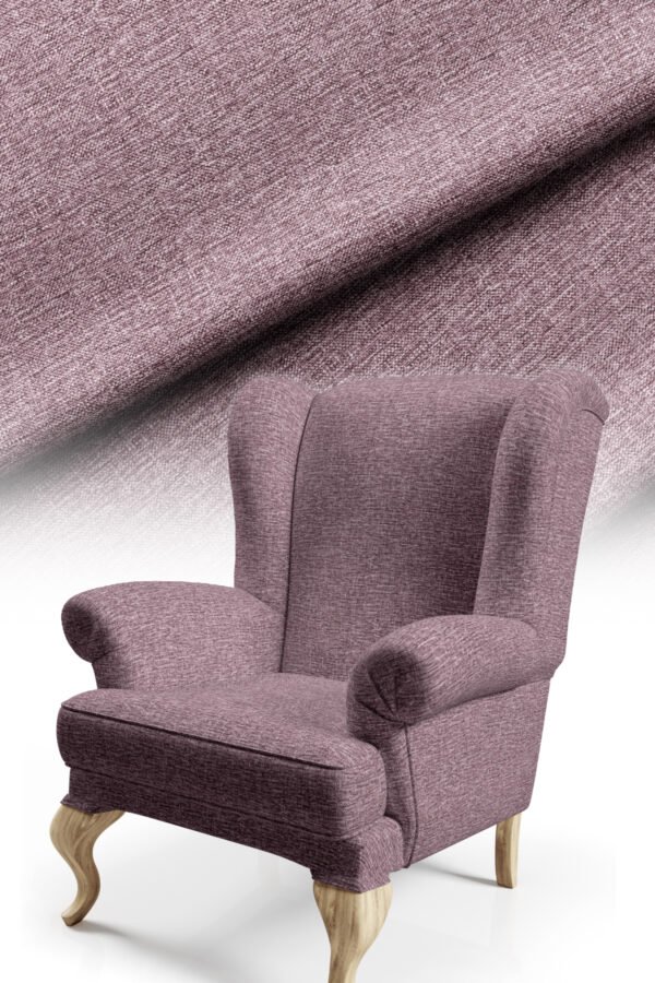 dark powder pink upholstery fabric