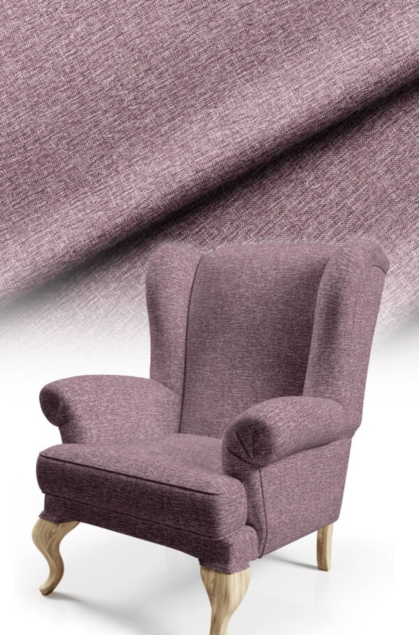 dark powder pink upholstery fabric