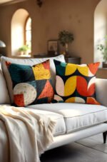 Abstract Modern-patterned Double-sided Babyface Pillow cover 2-piece set
