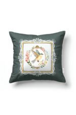 Bird Studio Pillow cover 45 x 45 cm 1 Piece(s) Green Double-sided Pillow cover 1 PIECE(S) ( BIRD 1 )