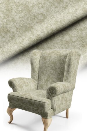 Modern Honeycomb Patterned Digitally-printed Upholstery sofa fabric, Pillow cover, Cushion, Chair Covering. Premium Fabric 140cm width ( PET 4 LIGHT GREEN )