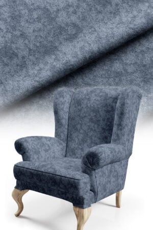 Dark Blue Modern Honeycomb Pattern Upholstery Fabric, 140cm Width (PET 10)