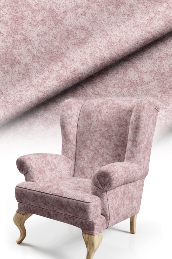 Light Powder Pink Modern Honeycomb Pattern Upholstery Fabric by Nilstar®