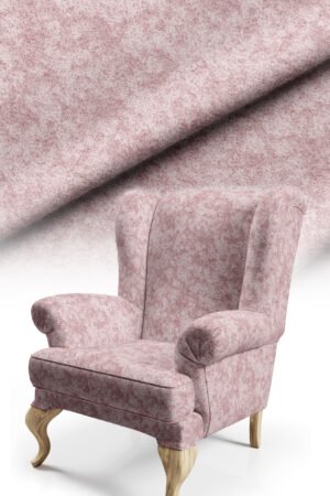 Modern Honeycomb Patterned Digitally-printed Upholstery sofa fabric, Pillow cover, Cushion, Chair Covering. Premium Fabric 140cm width ( PET 12 LIGHT POWDER PINK )
