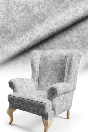 Modern Honeycomb Patterned Digitally-printed Upholstery sofa fabric, Pillow cover, Cushion, Chair Covering. Premium Fabric 140cm width ( PET 15 LIGHT GRAY )