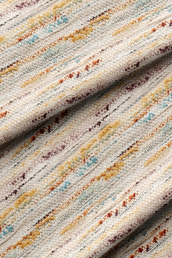Classic Woven Linen Pattern Upholstery Fabric by Nilstar®
