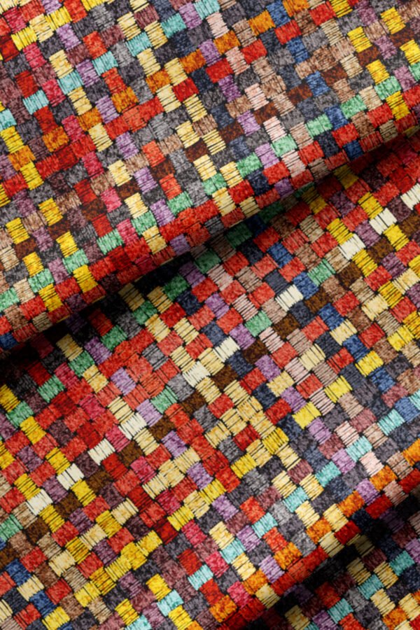 Woven Kilim Pattern Upholstery Fabric by Nilstar®