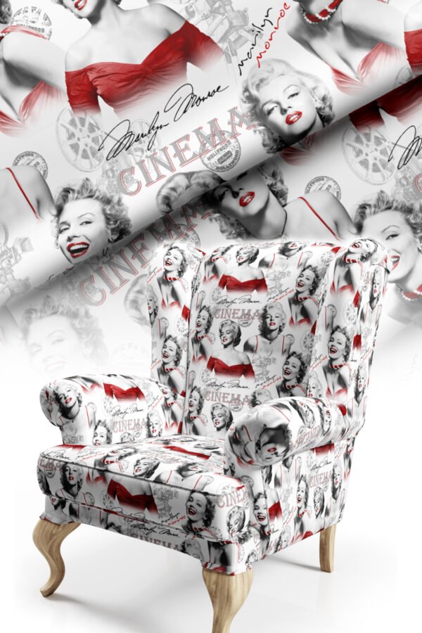 Marilyn Monroe Pattern Upholstery Fabric by Nilstar®