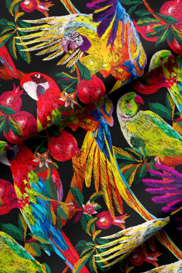 Parrot Pattern Upholstery Fabric by Nilstar®
