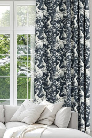 Marble Statue Patterned Digitally-printed Blackout curtain - 140 x 270 cm