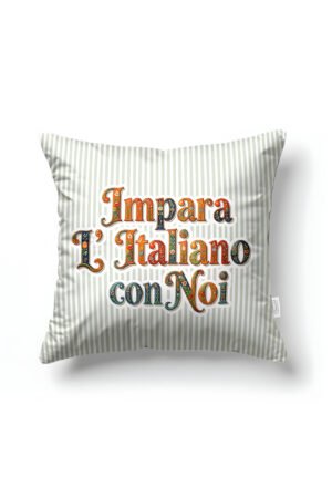 CANILA SICILIA Impara Patterned Green Square Pillow cover 43 x 43 cm Double-sided Pillow cover 1 PIECE(S) ( SICILIA 3 )