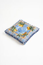 CANILA Modern Lemon Cello Patterned Italian Chair Cushion 43x43 x 7 cm 1 PIECE(S) ( CUSHION 2 )