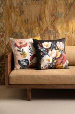 Modern Abstract Very Colorful Patterned Double-sided Babyface Pillow cover 2-piece set KRL 303